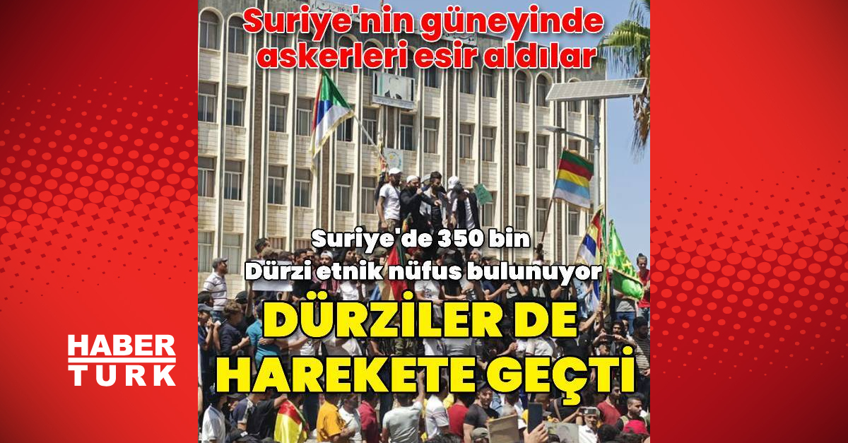 Suriye’nin Süveyda ve Dera kentlerinde hareketlenmeler artıyor