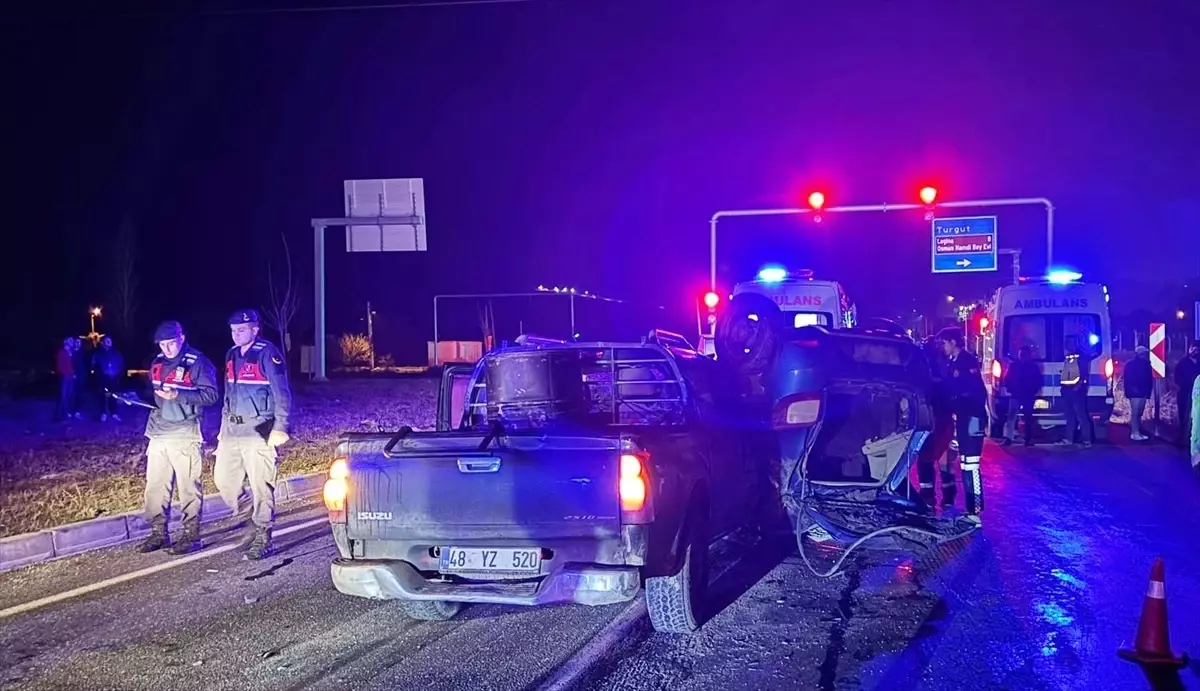 Yatağan’da Trafik Kazası: 2 Ölü, 2 Yaralı